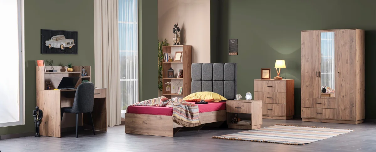 Seta Genç Odası (Ceviz)